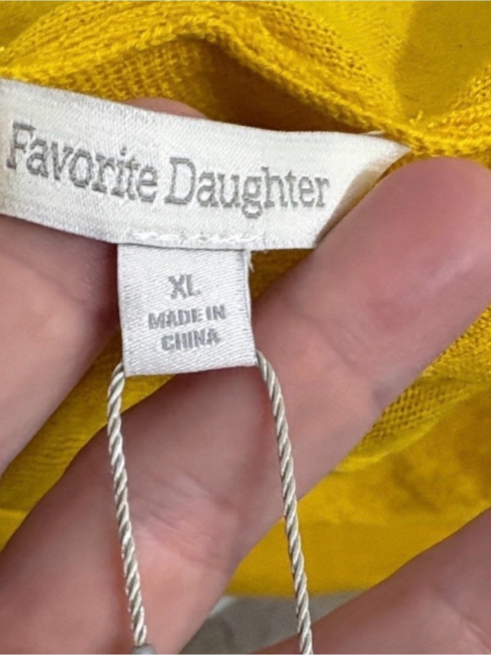 NWT Favorite Daughter The Charmed Top in Dijon - Size XL merino wool cozy warm - Picture 6 of 13